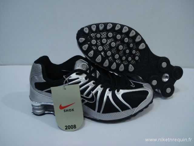 nouveau style Nike Shox OZ mens noir argent (2).JPG